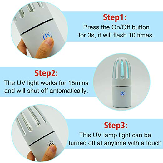 Recharge mini 5W UV air sterilizer