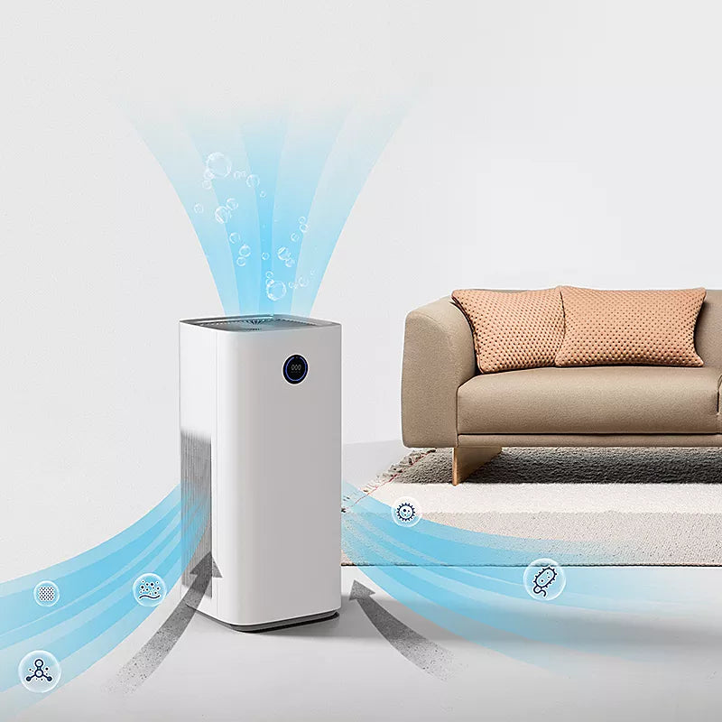 Floor Stand App Control Home and Office Use 2 In 1 Ionic Air purifier Air Purifier Humidifier HEPA air purifier UV Air Purifier YW-RHP02-I