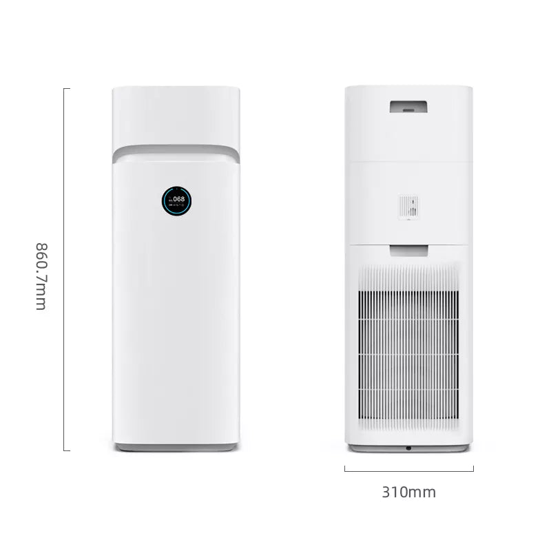 Floor Stand App Control Home and Office Use 2 In 1 Ionic Air purifier Air Purifier Humidifier HEPA air purifier UV Air Purifier YW-RHP02-I